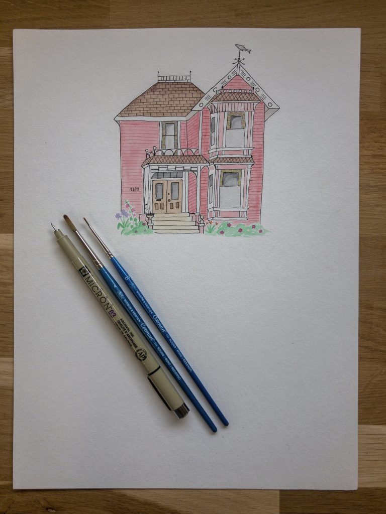 illustration manoir charmed