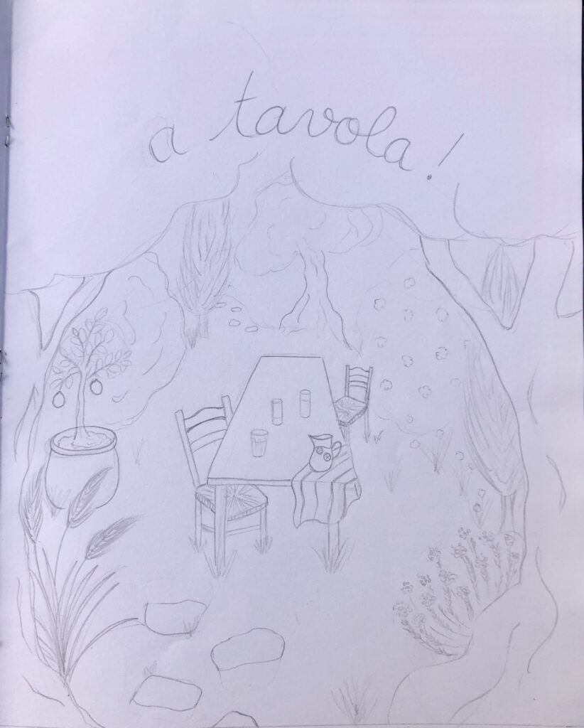 croquis préparatoire
